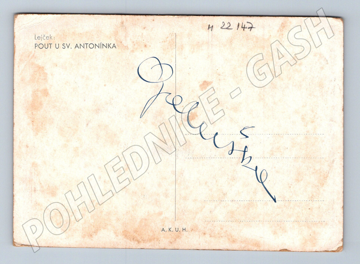 Pohlednice Pout u Sv. Antonínka (M22147)