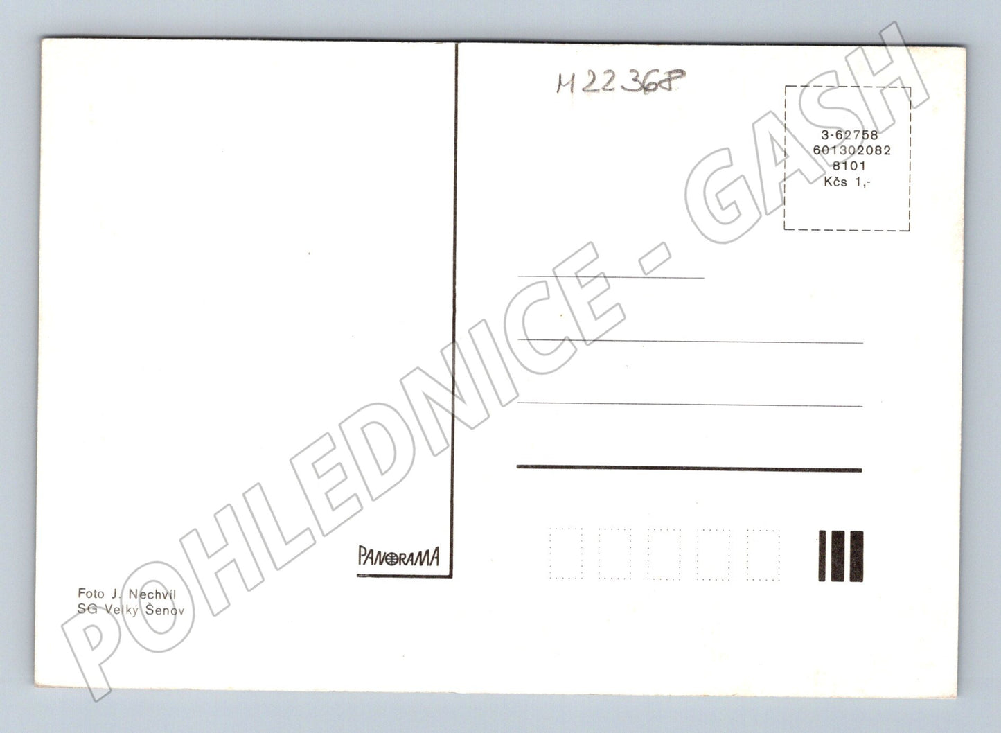 Pohlednice kytice jarních květin ve váze (M22368)