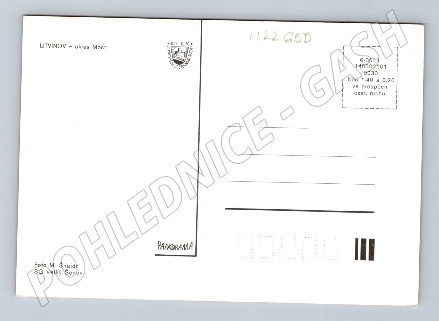 Pohlednice Litvínov městské veduty (M22650)