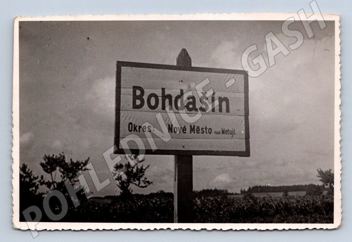 Pohlednice Bohdašín Nové Město nad Metují (M2283)