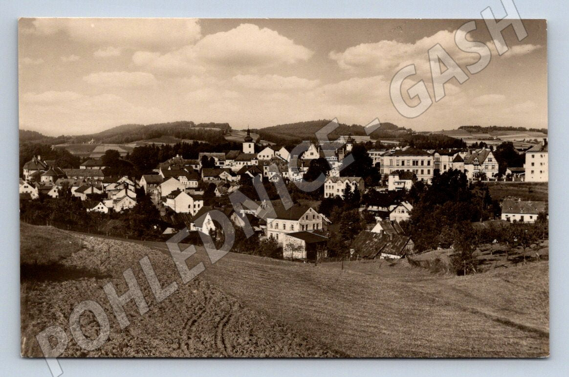 Pohlednice Český Dub panorama Orbis (M2298)