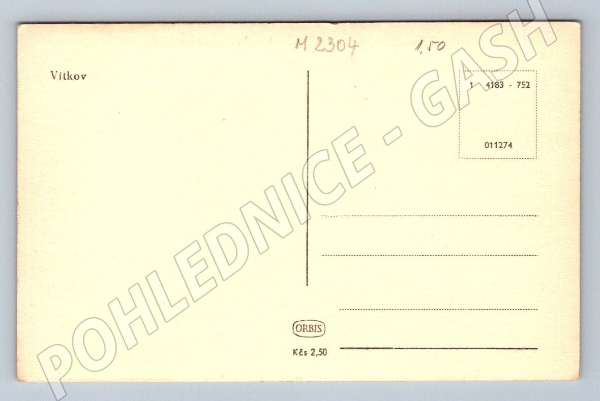 Postcard Vitkov (M2304)