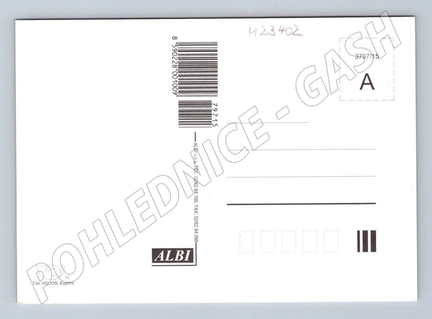 Pohlednice Vánoce betlém (M23402)