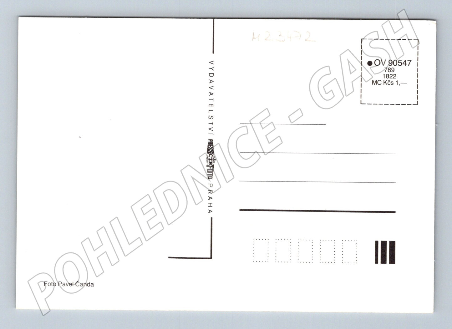 Pohlednice Vánoční vanilkové hvězdičky (M23472)