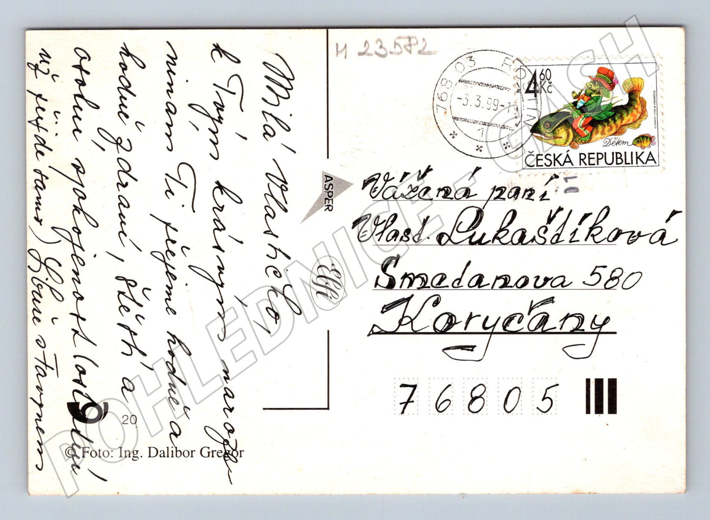 Pohlednice Kytice růží, Srdečné blahopřání 1989 (M23582)