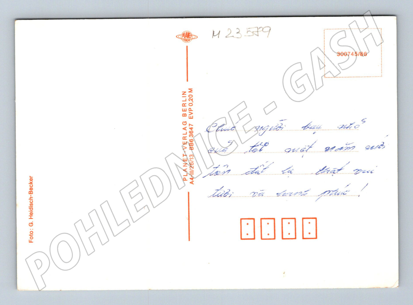 Pohlednice Německo Kytice květin (M23589)