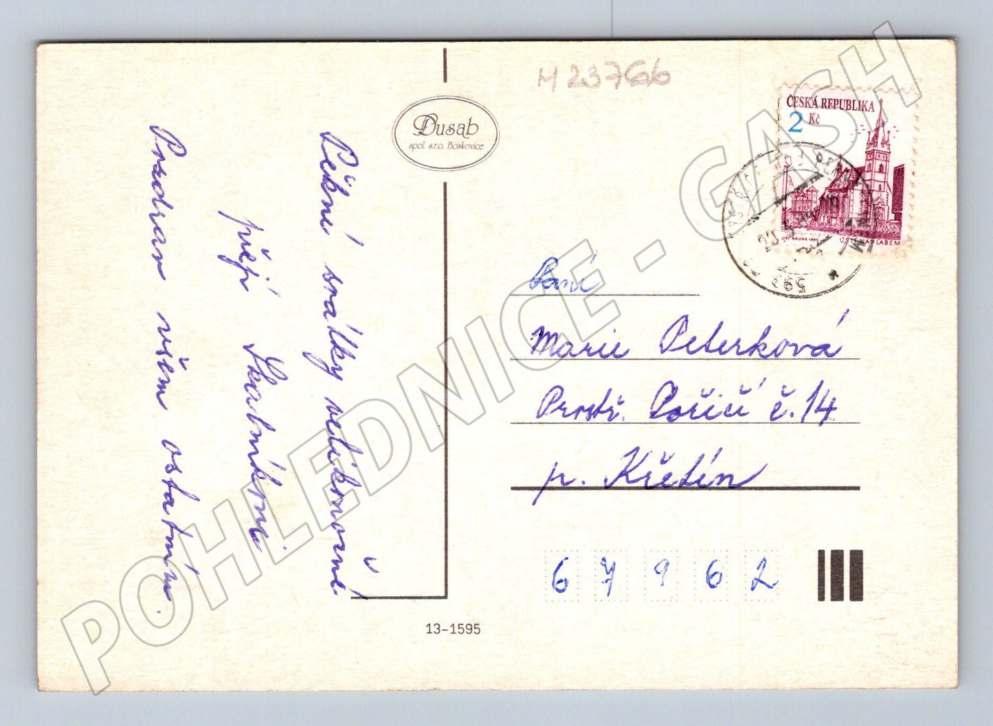 Pohlednice Velikonoce kuřátka vajíčka 1965 (M23766)