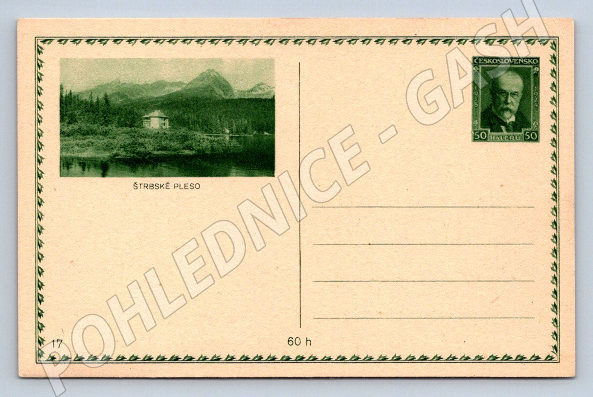 Pohlednice Štrbské pleso Vysoké Tatry TG Masaryk (M2409)