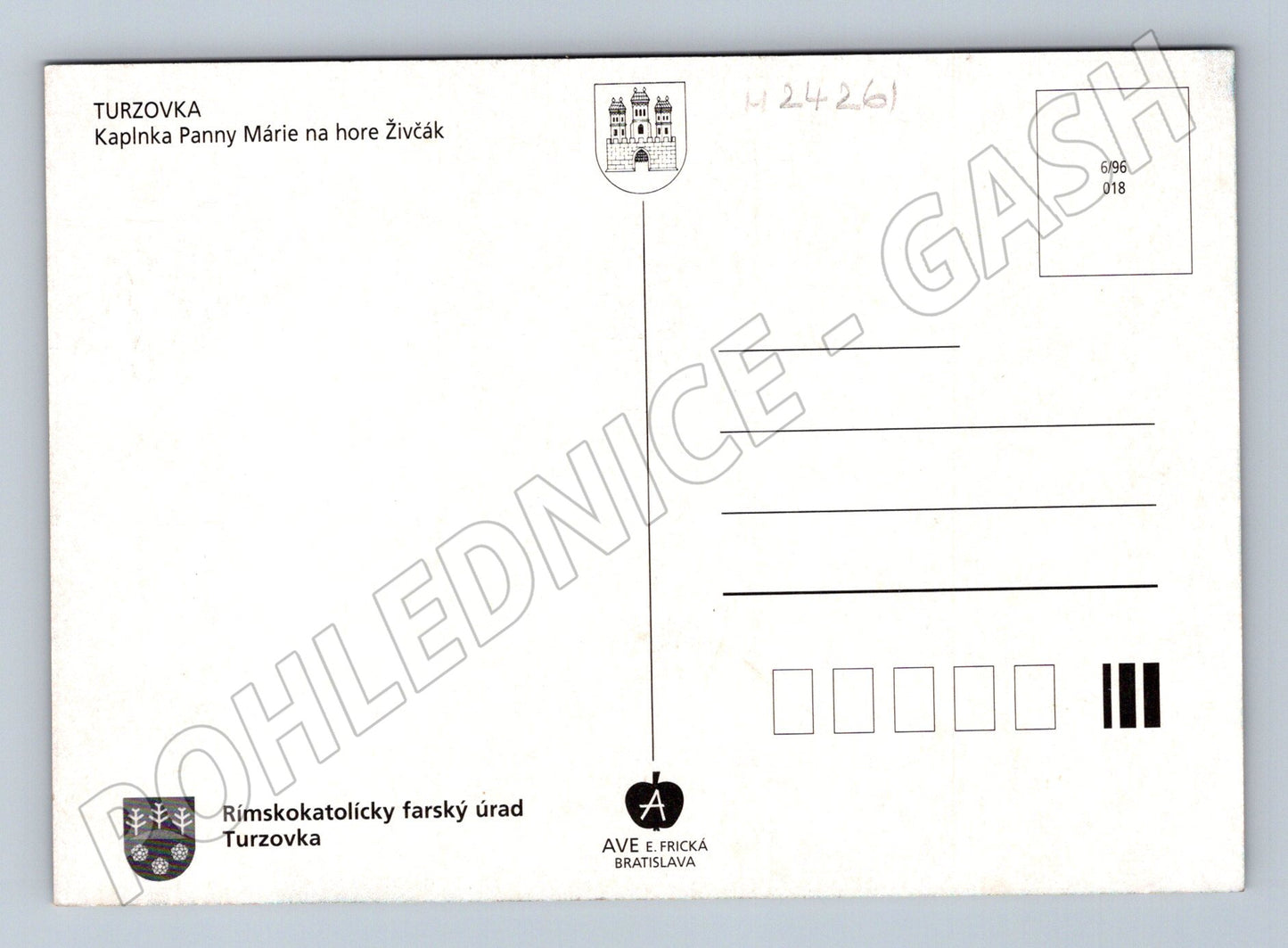 Pohlednice Slovensko Turzovka Kaplinka Panny Márie (M24261)