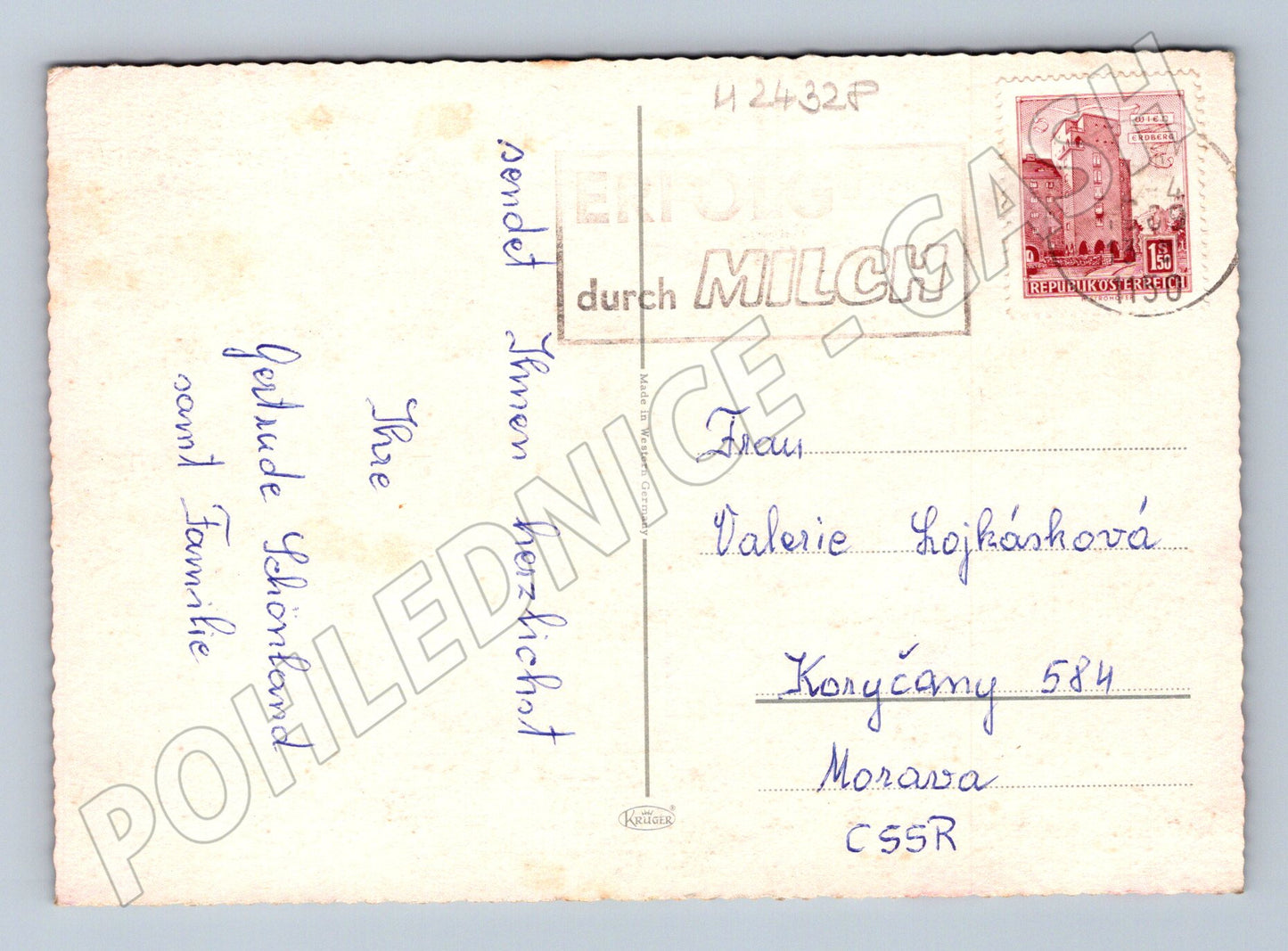 Pohlednice Rakousko Velikonoce 1990 (M24328)