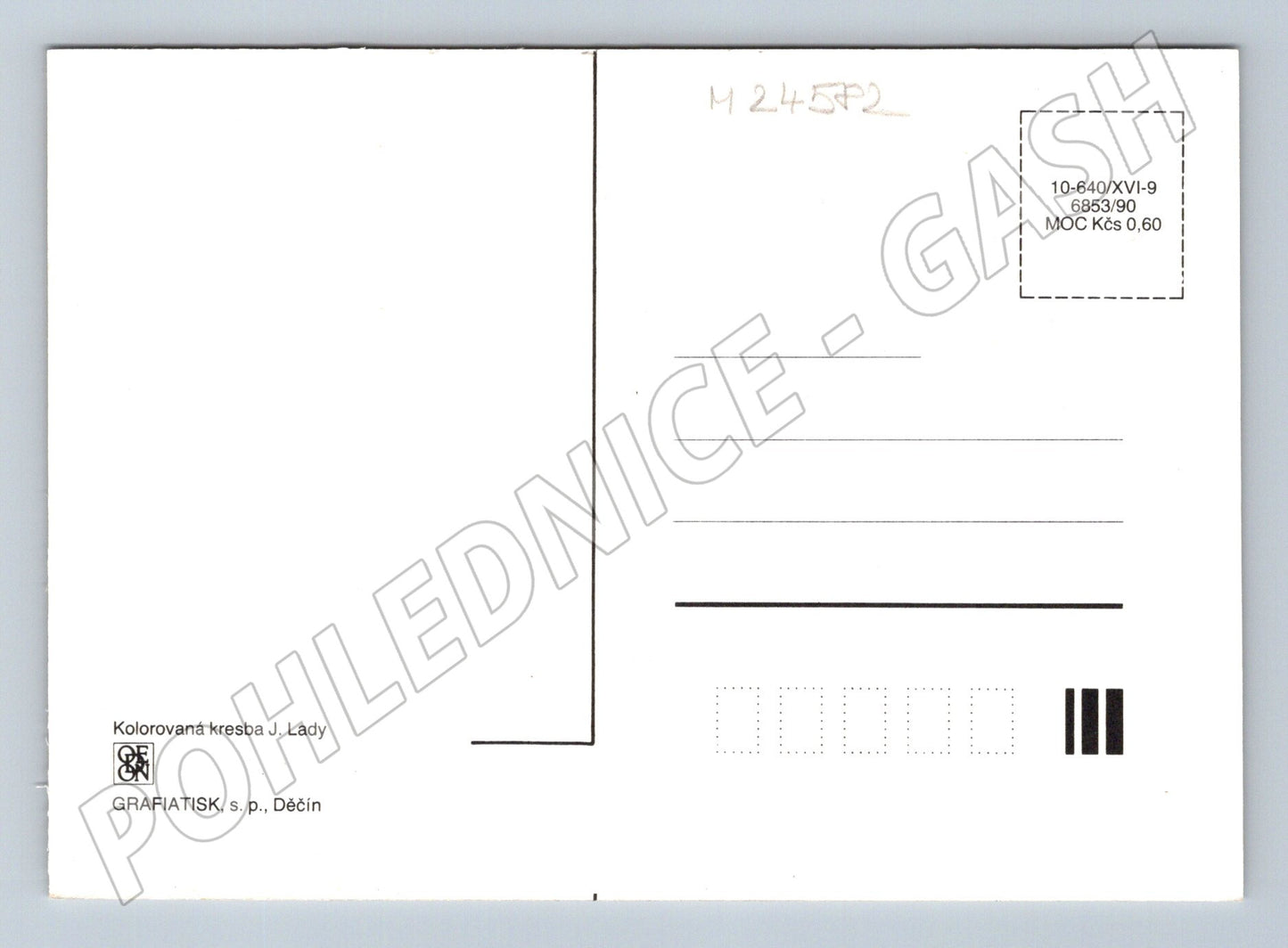 Pohlednice Josefa Lady lidový motiv 1938 (M24582)