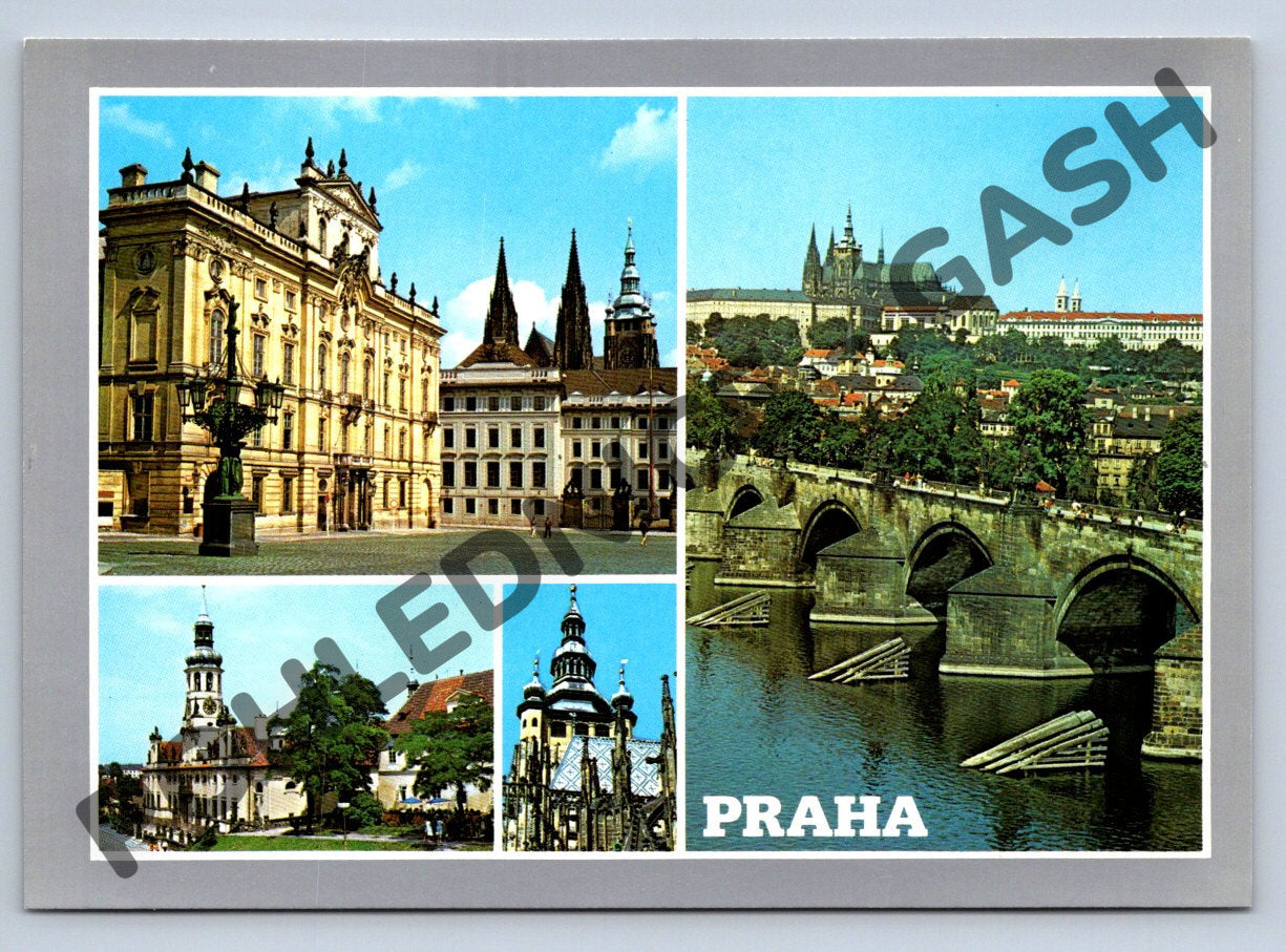 Pohlednice Praha – Hradčanské náměstí, Loreta, chrám sv. Víta (M254)