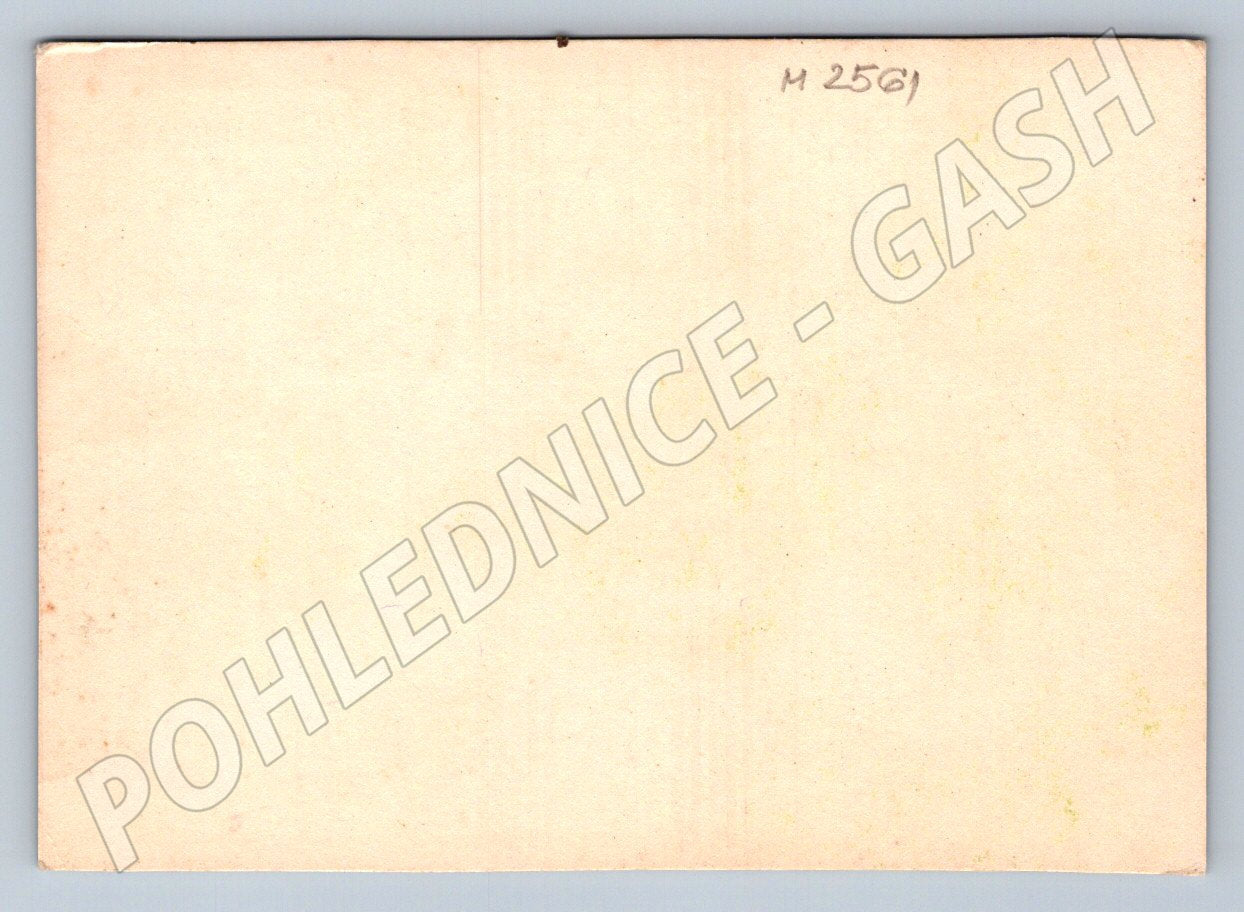 Postcard yellow flowers painting style (M2561)