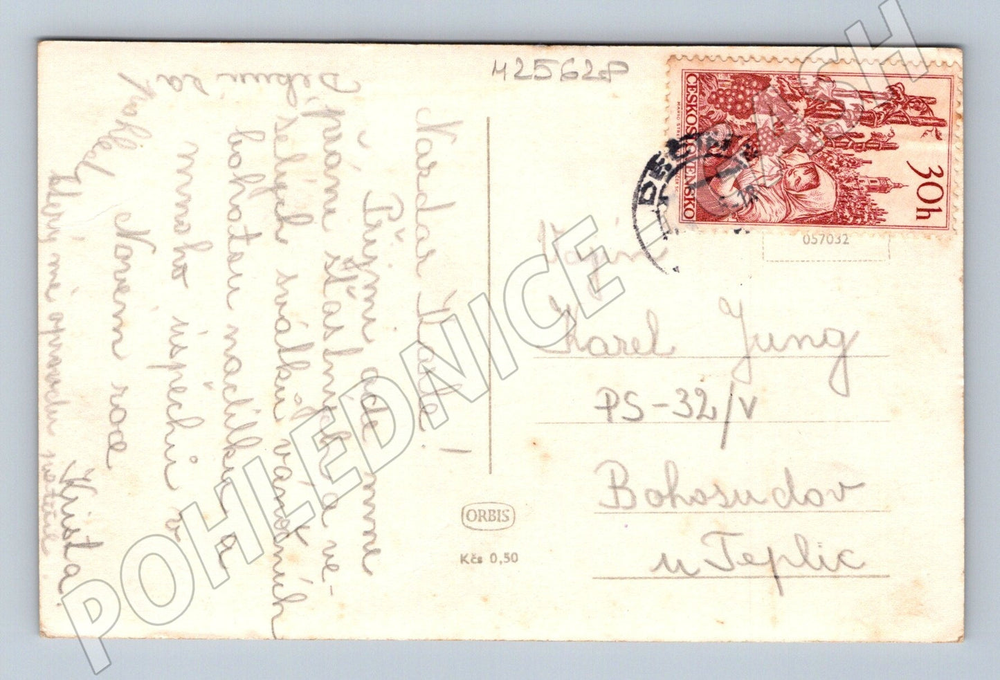 Pohlednice Vánoční scéna 1939 (M25628)