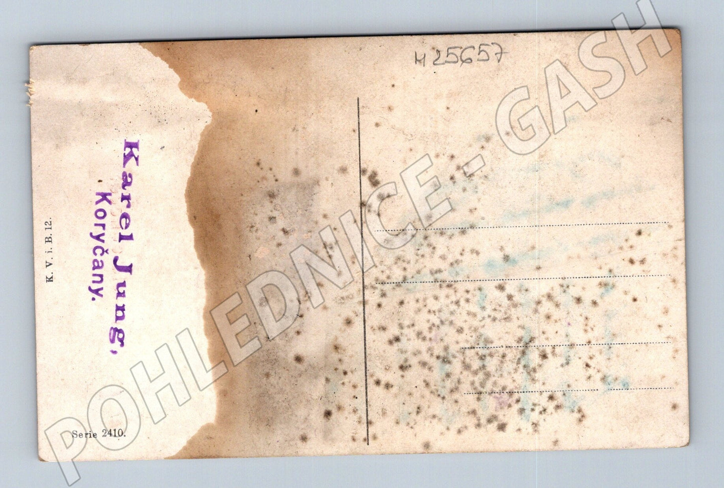 Pohlednice Vánoční zamilovaný pár v horách (M25657)