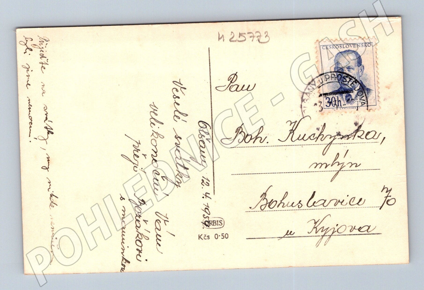 Pohlednice velikonoční motiv 1938 (M25773)