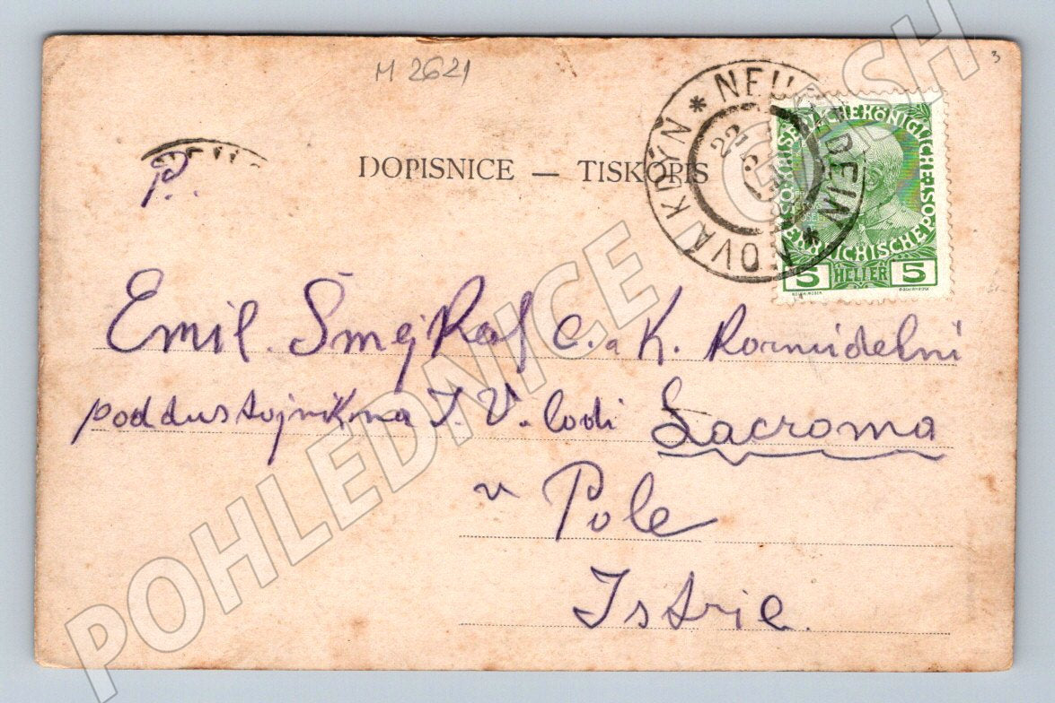 Postcard Birthplace of František Palacký Hodslavice (M2621)