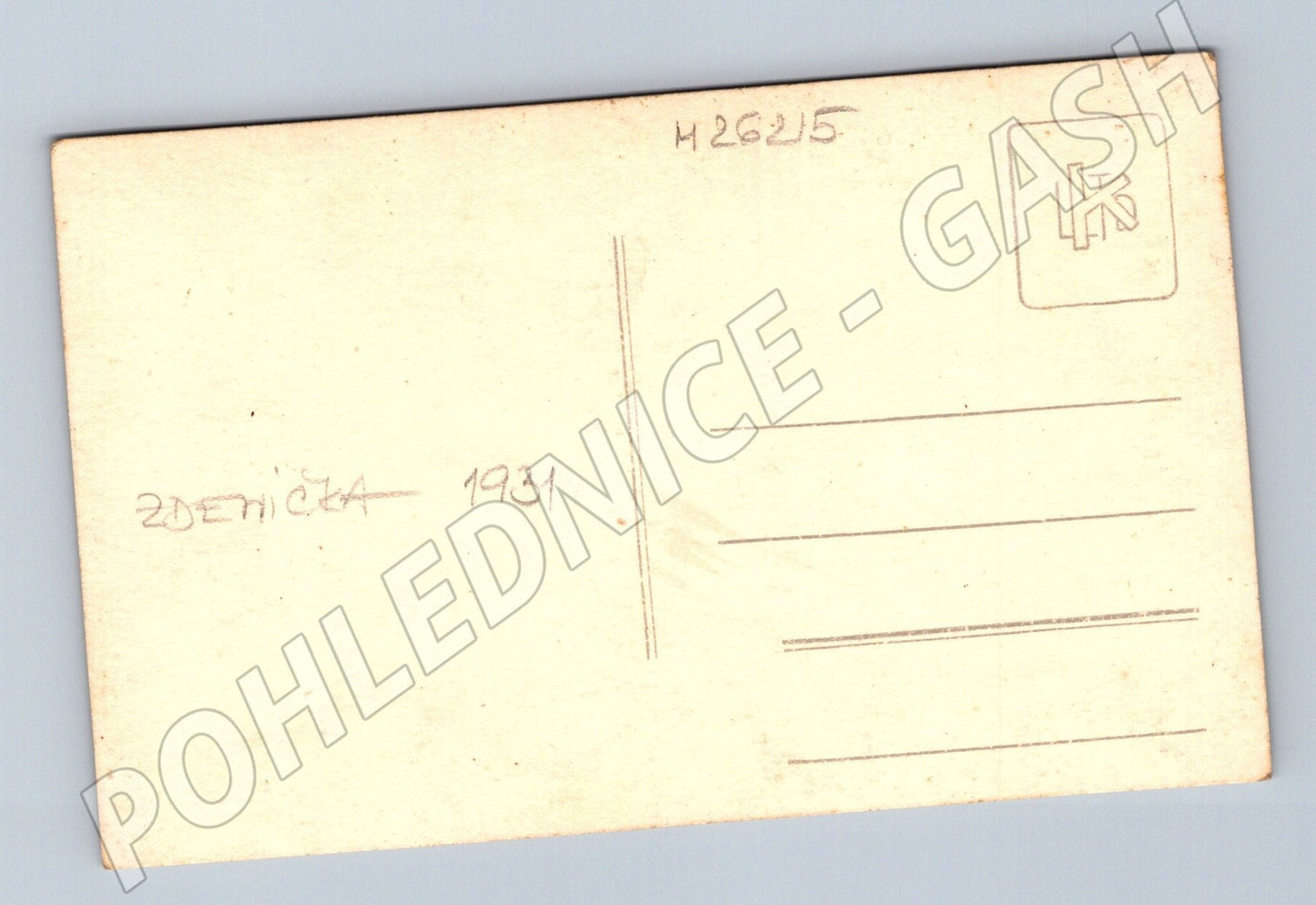 Pohlednice žena s dítětem Zdenička 1931 (M26215)
