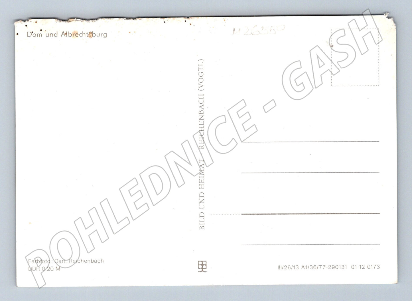 Pohlednice Německo Míšeň město a hrad (M26559)
