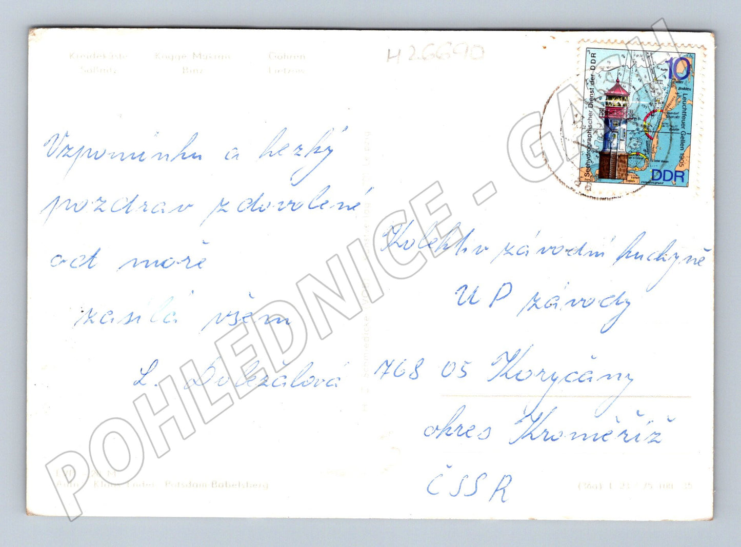 Pohlednice Nemecko Insel Rügen, různé motivy (M26690)