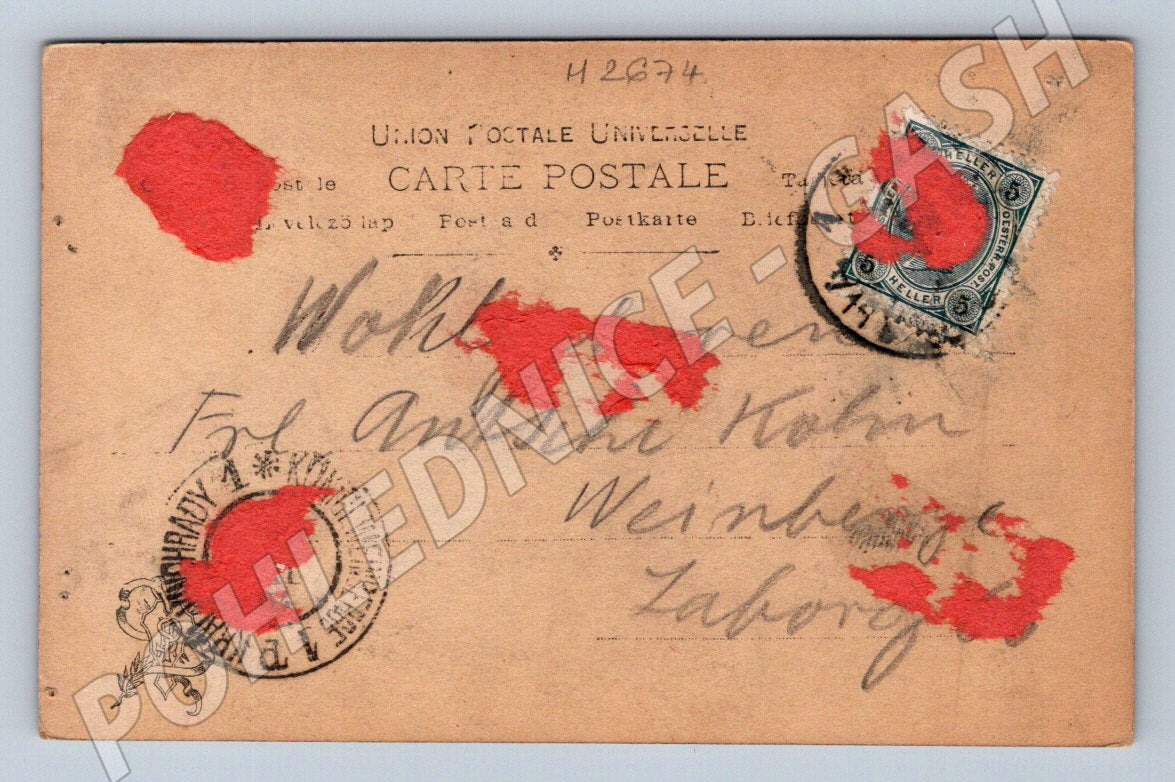 Postcard J. Boquet Chanson de Berceau 1904 (M2674)