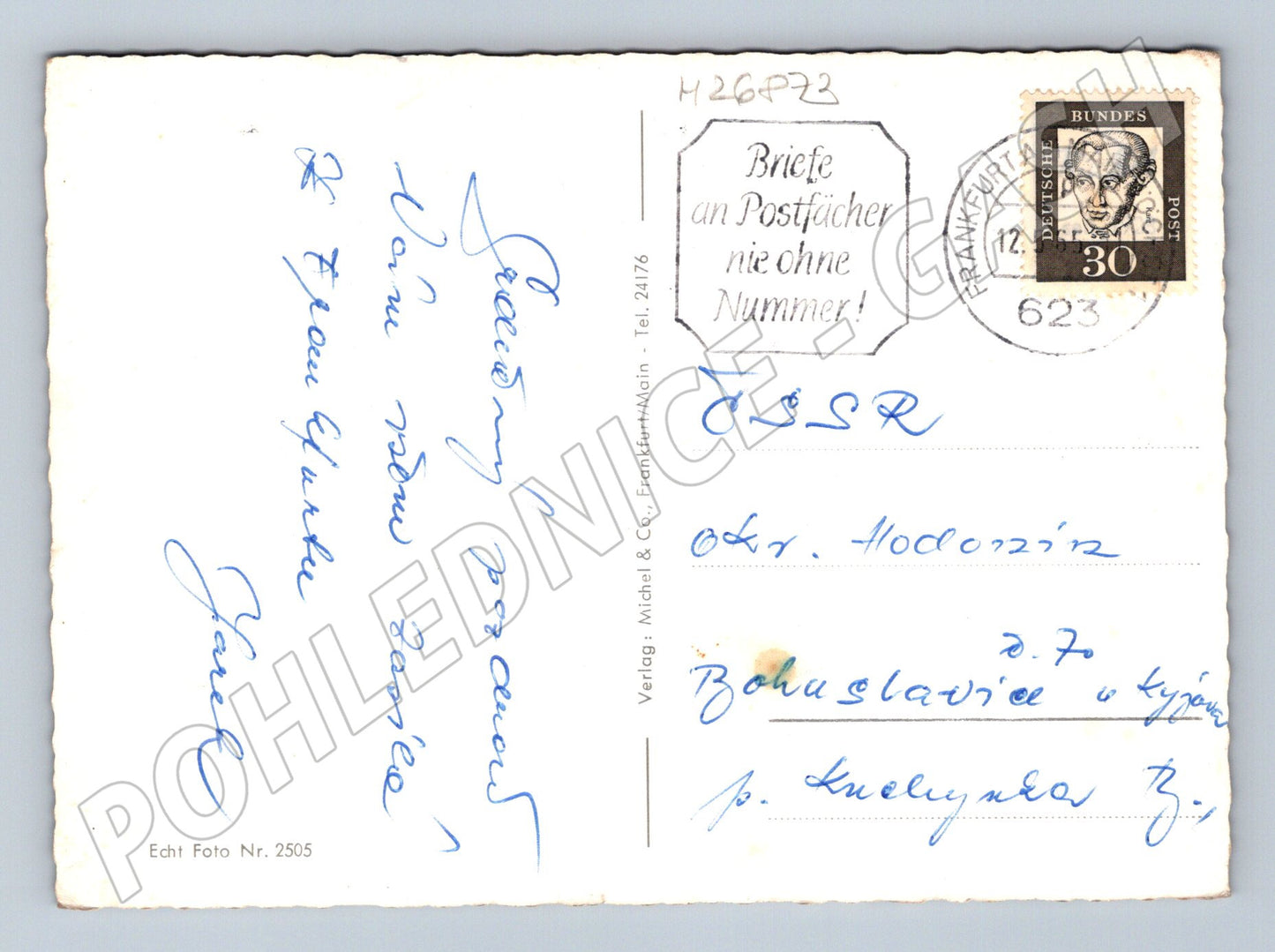 Pohlednice Německo Frankfurt am Höchst mix 1930 (M26873)