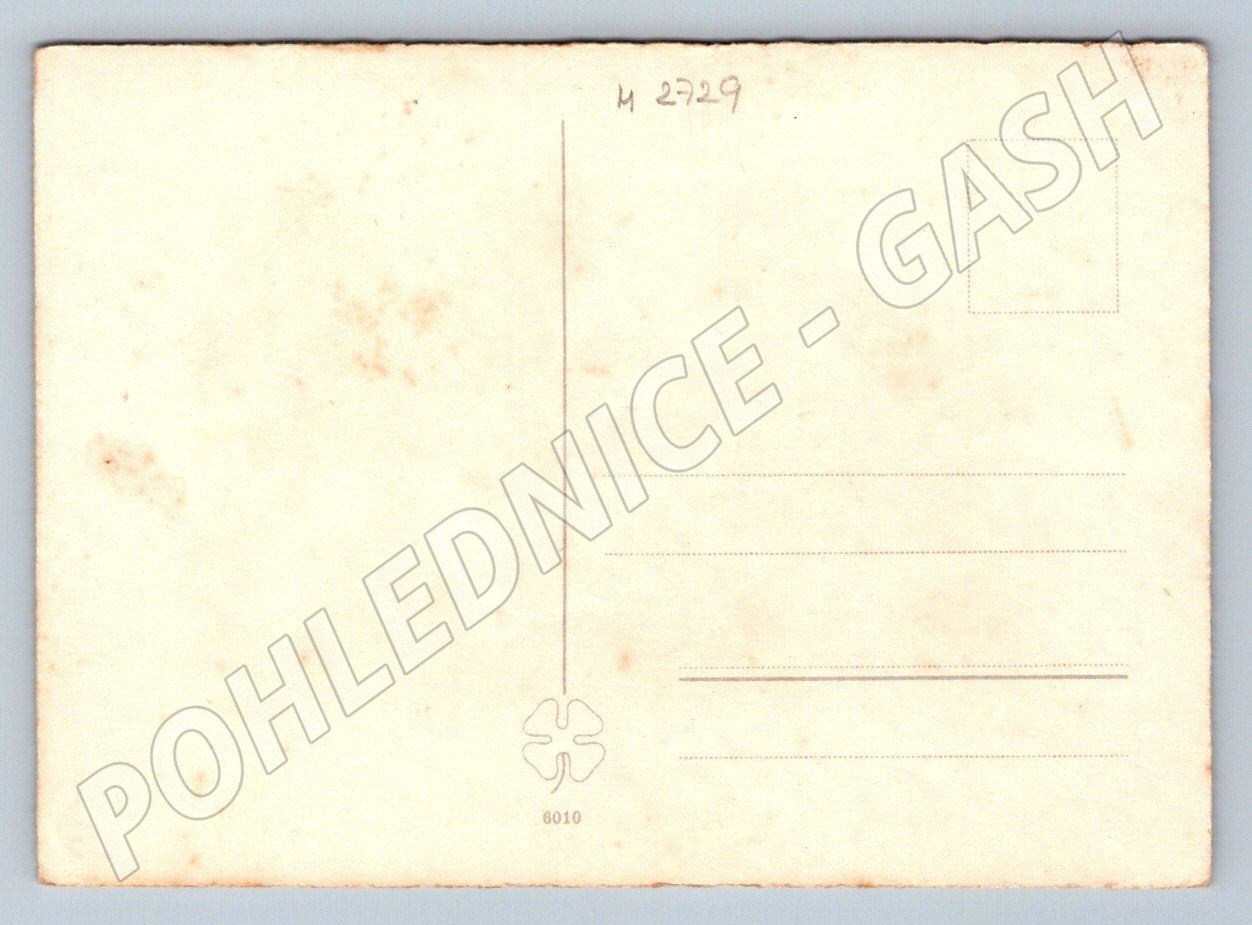 Pohlednice lidový motiv a kroje Velikonoce (M2729)