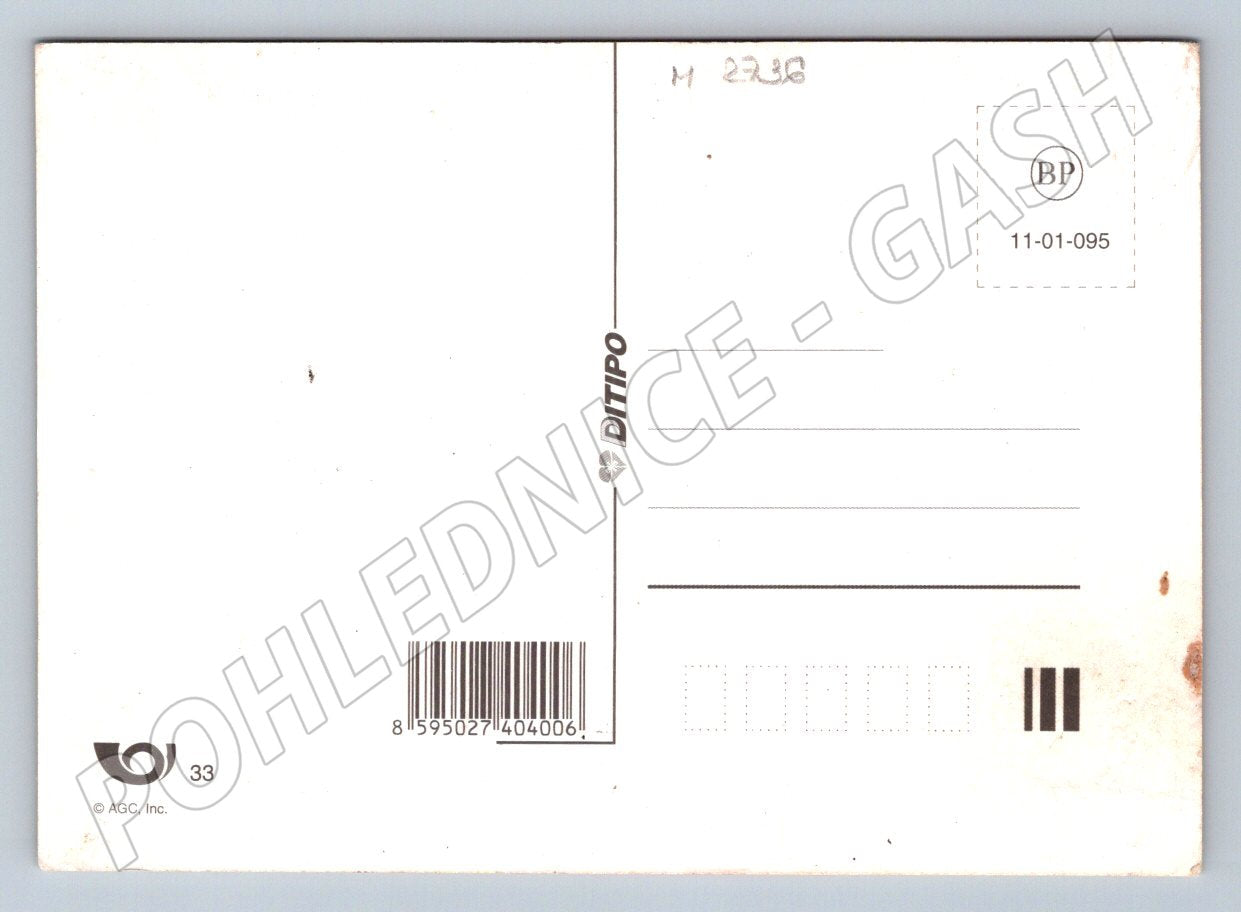 Pohlednice pastýř s ovcemi a beránkem etnografie (M2736)