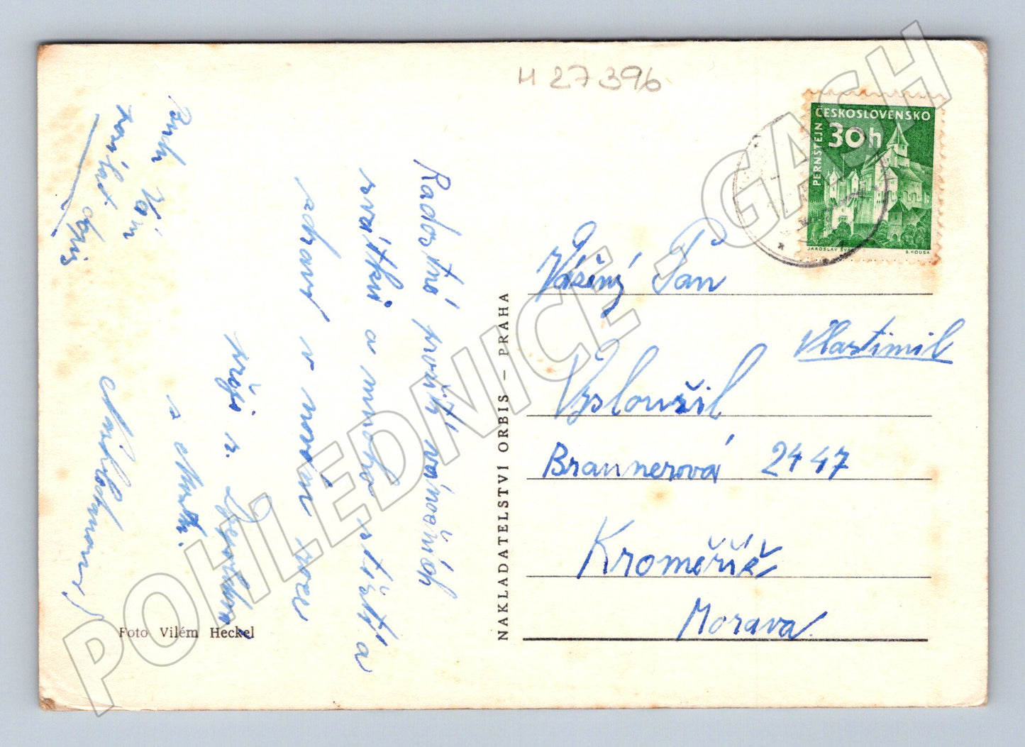 Pohlednice Československo Novoroční pozdrav hory (M27396)