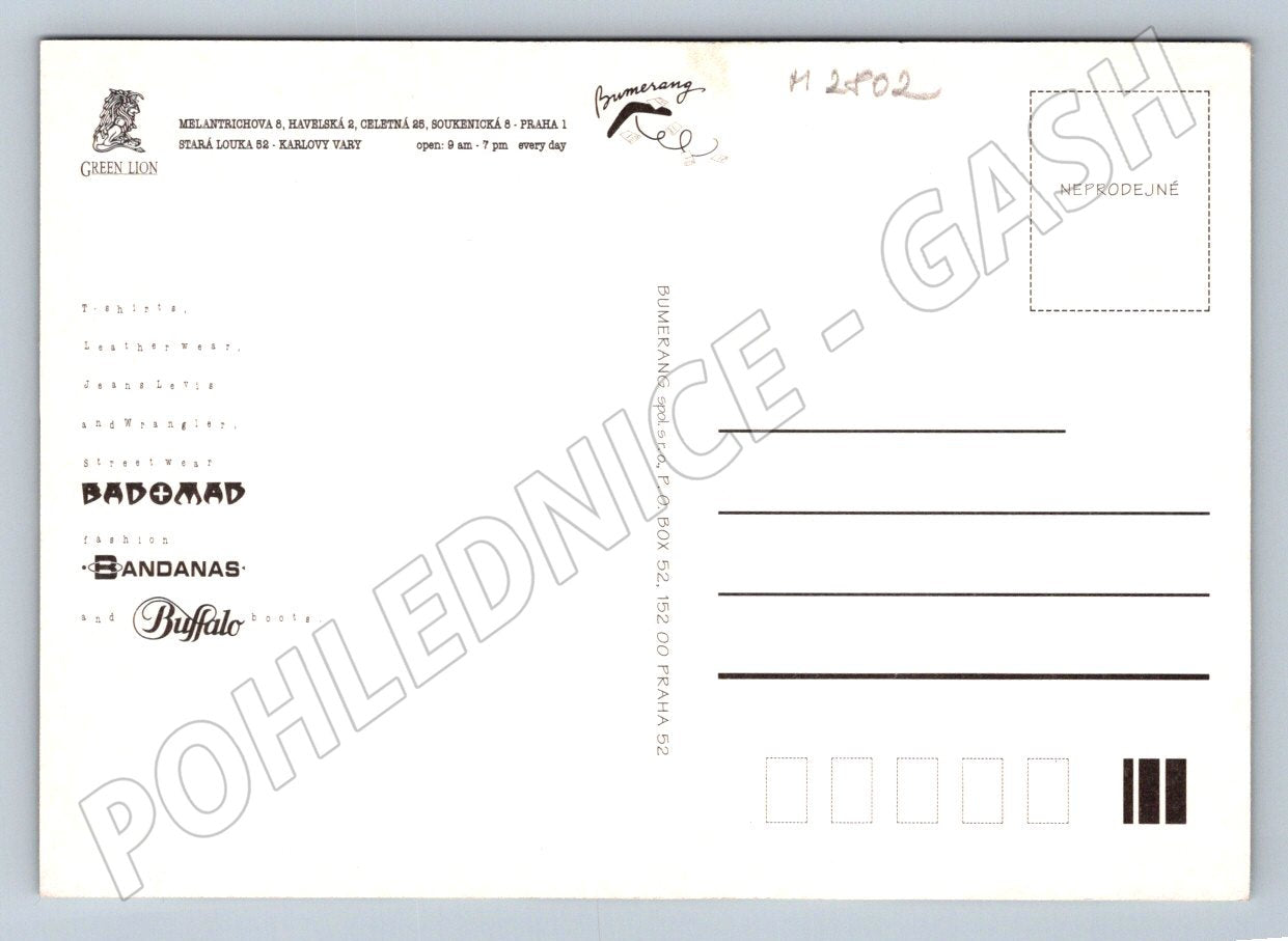 Postcard Happy New Cosmic Year modern design (M2802)