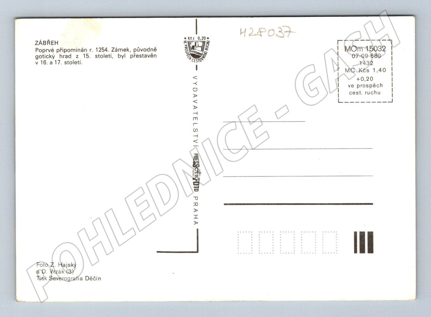 Pohlednice Zábřeh více pohledů (M28037)