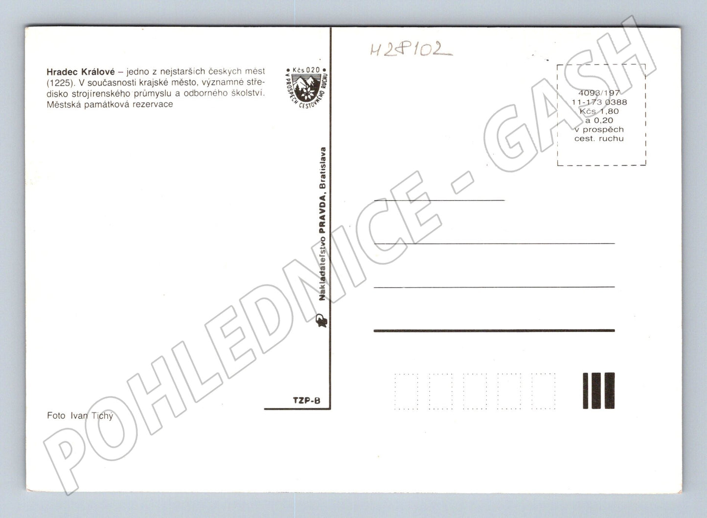 Pohlednice Hradec Králové multi-pohled (M28102)