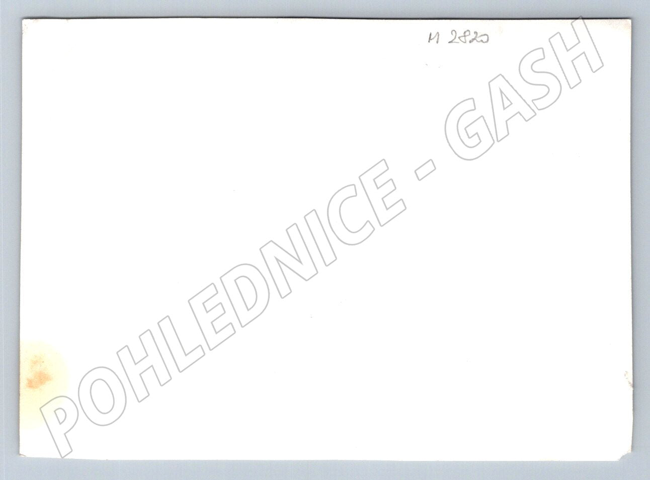 Postcard PF 67 Glass UNION Chudeřice New Year's motif (M2820)