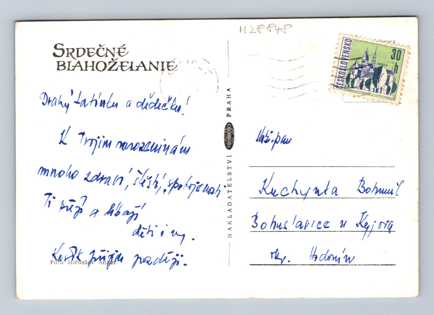 Pohlednice Kytice sedmikrásek (M28848)