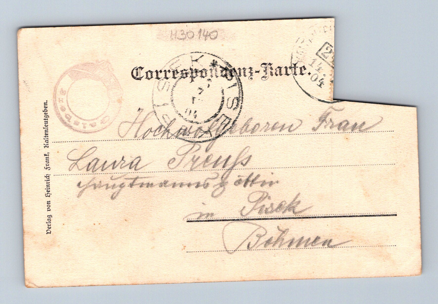 Pohlednice Rakousko Gaisberg Kaltenleutgeben dům 1904 (M30140)