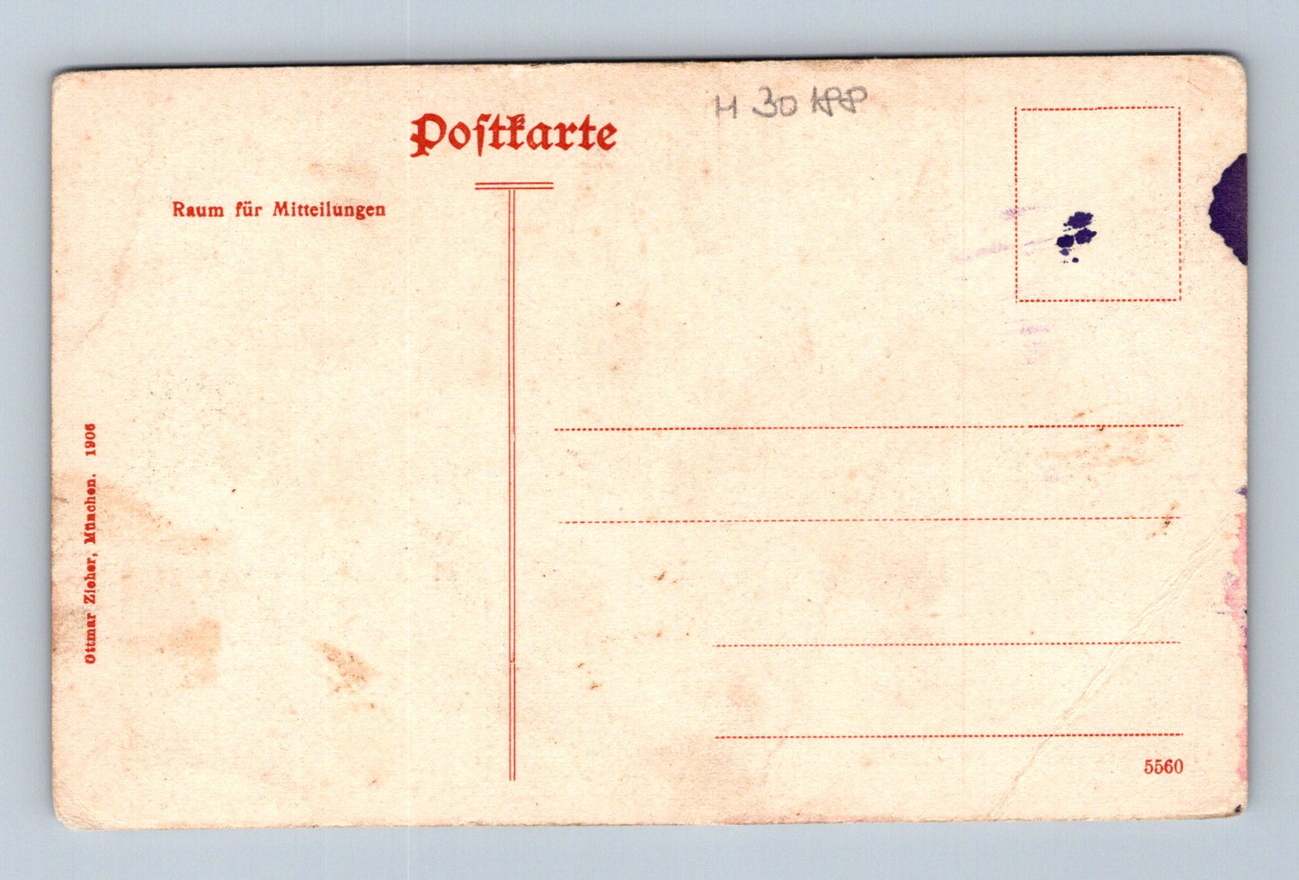 Pohlednice Německo München National-Museum 1906 (M30188)