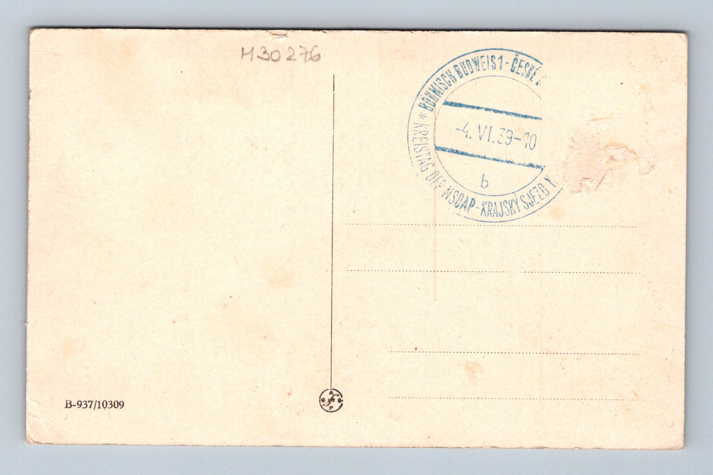 Pohlednice České Budějovice Masarykovo náměstí 1939 (M30276)