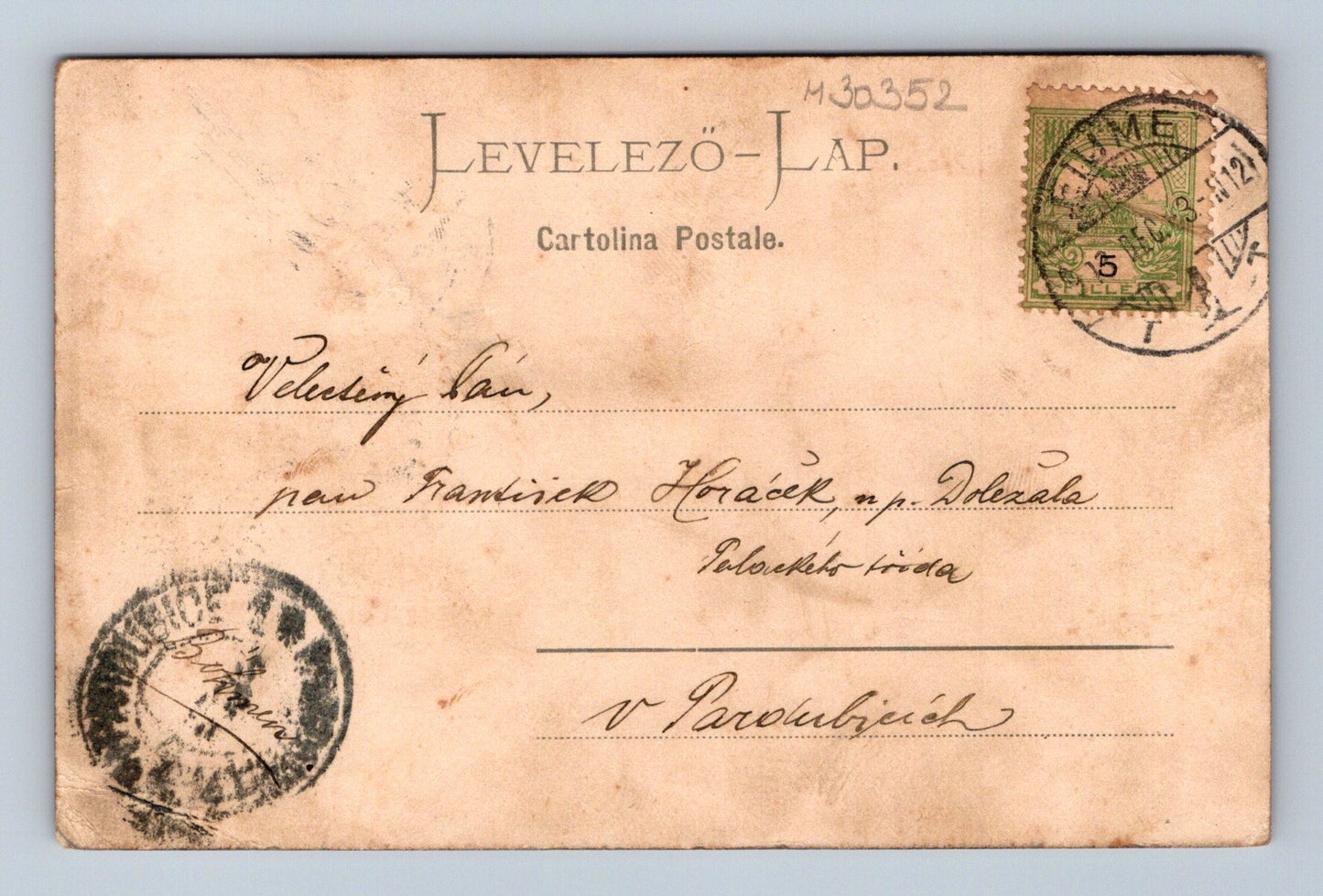 Pohlednice Chorvatsko Fiume (Rijeka) přístav 1905 (M30352)