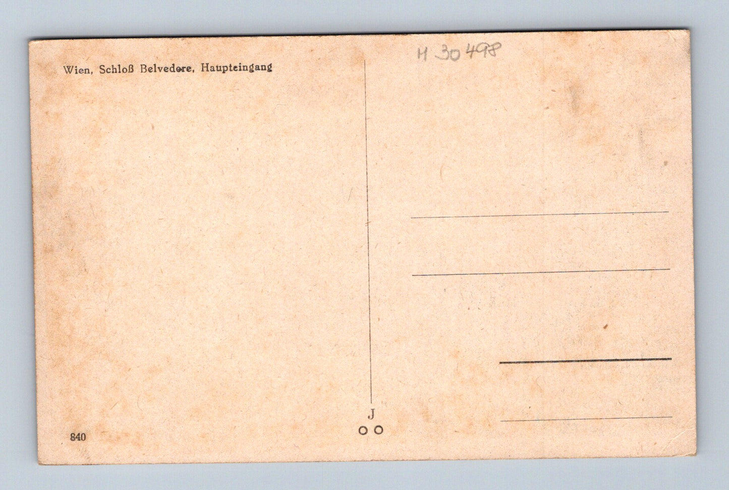 Pohlednice Rakousko Vídeň zámek Belvedere (M30498)
