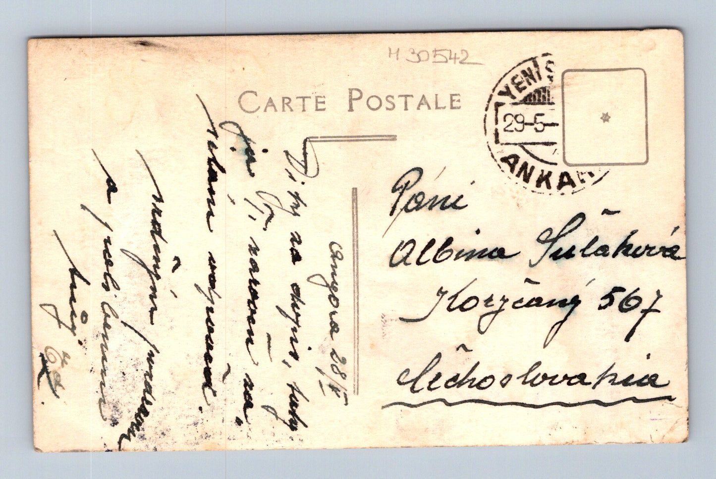 Pohlednice Turecko panorama města Angora (M30542)