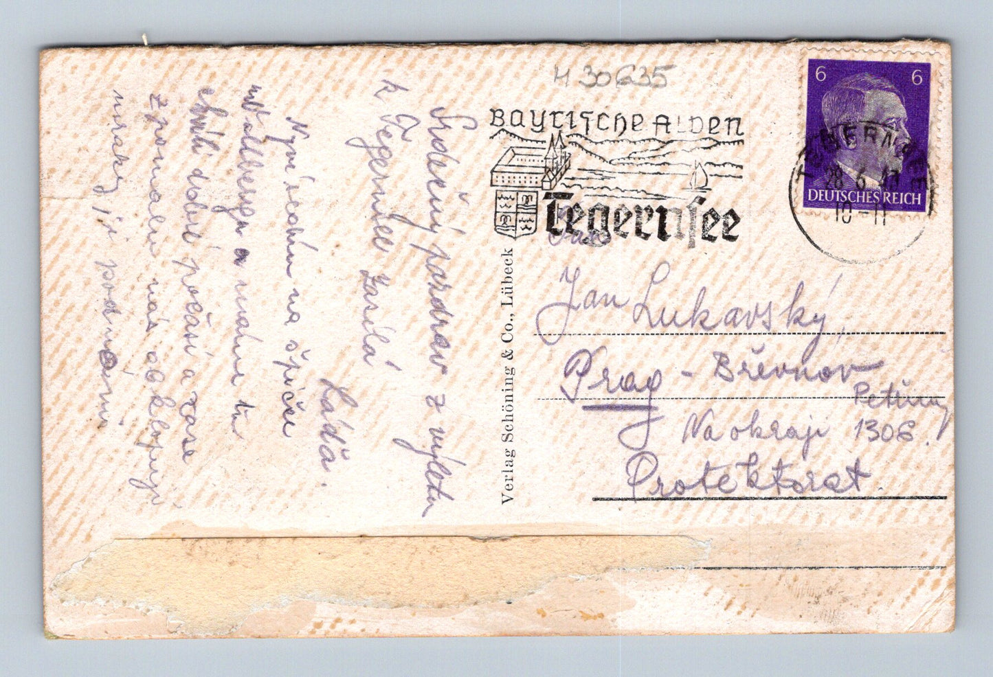 Pohlednice Německo Rottach am Tegernsee 1923 (M30635)
