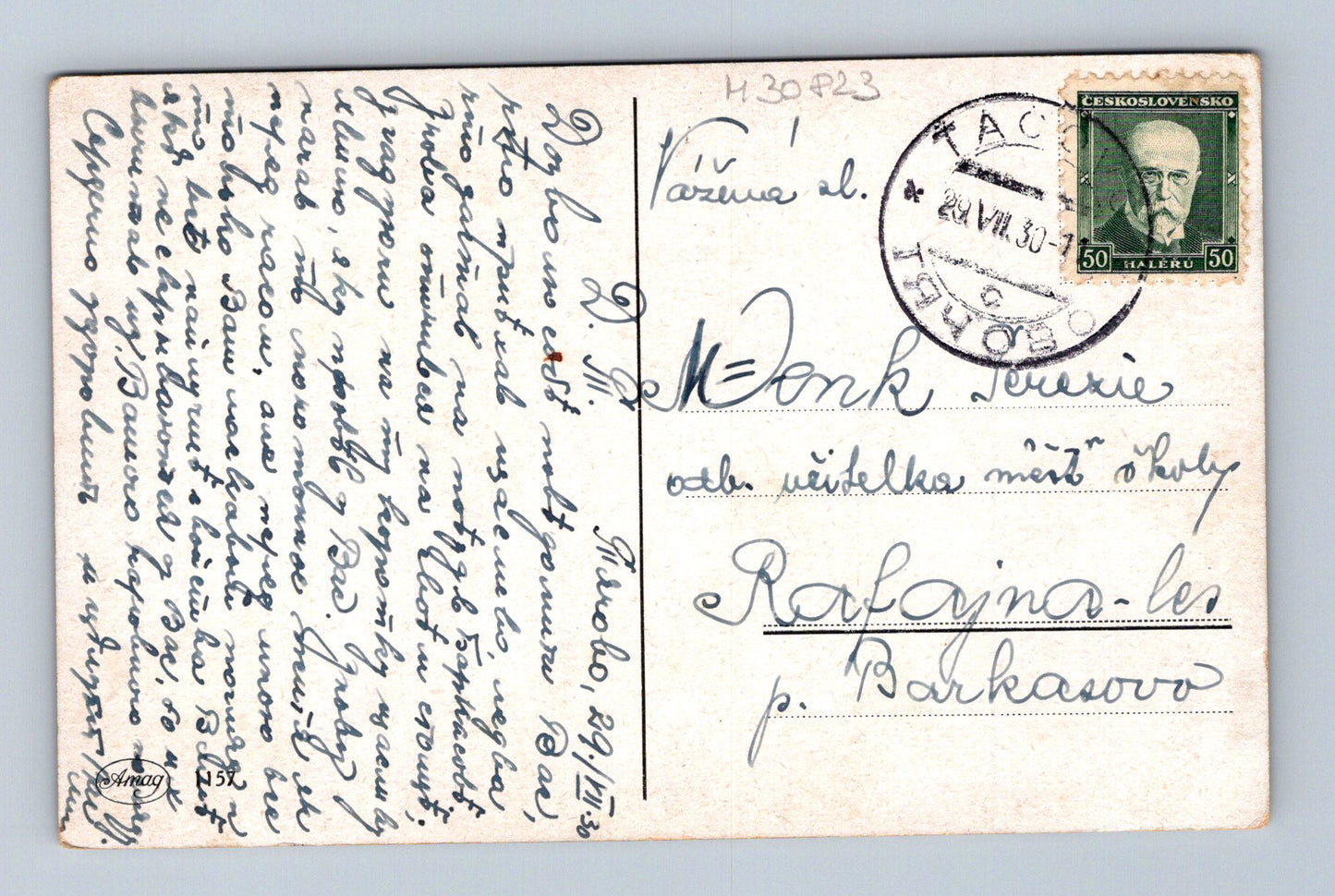 Pohlednice Československo umělecká krajina 1930 (M30823)