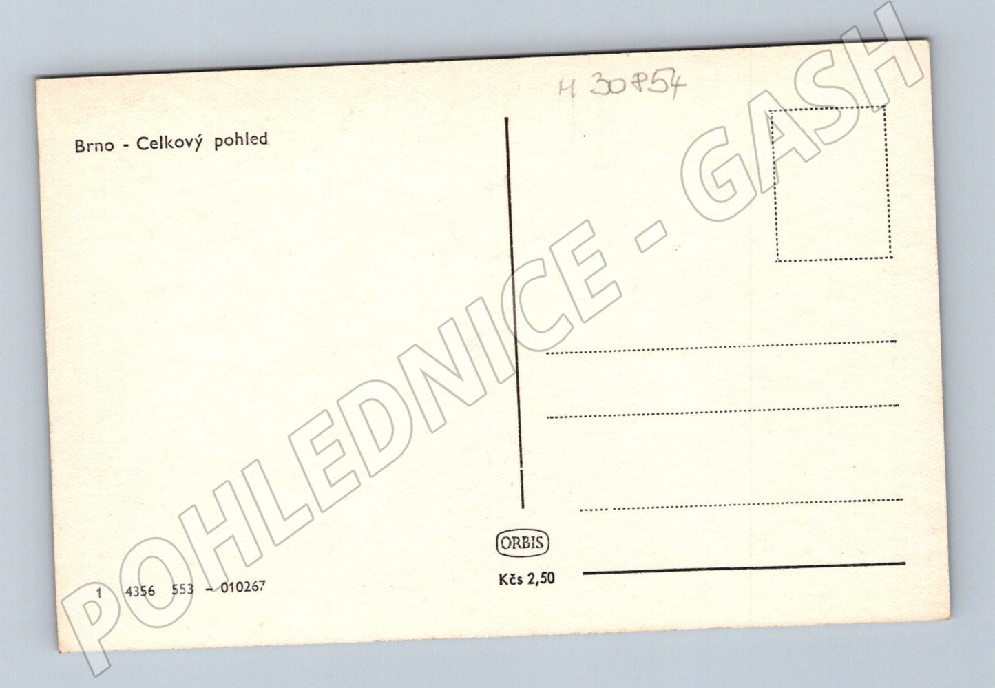 Pohlednice Brno celkový pohled (M30854)