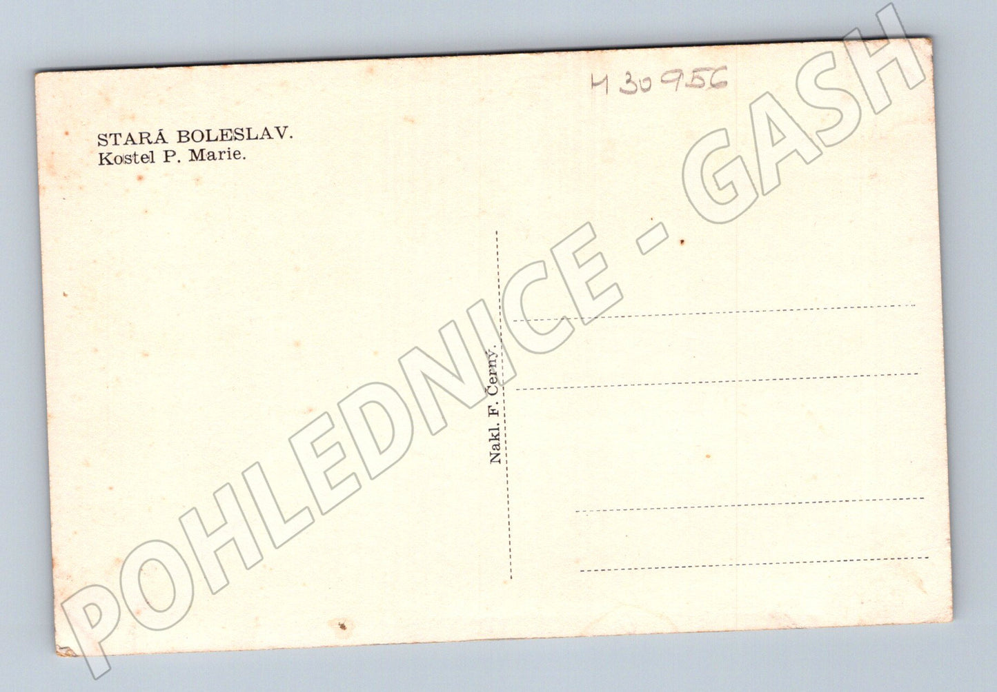 Pohlednice Stará Boleslav Kostel P. Marie (M30956)
