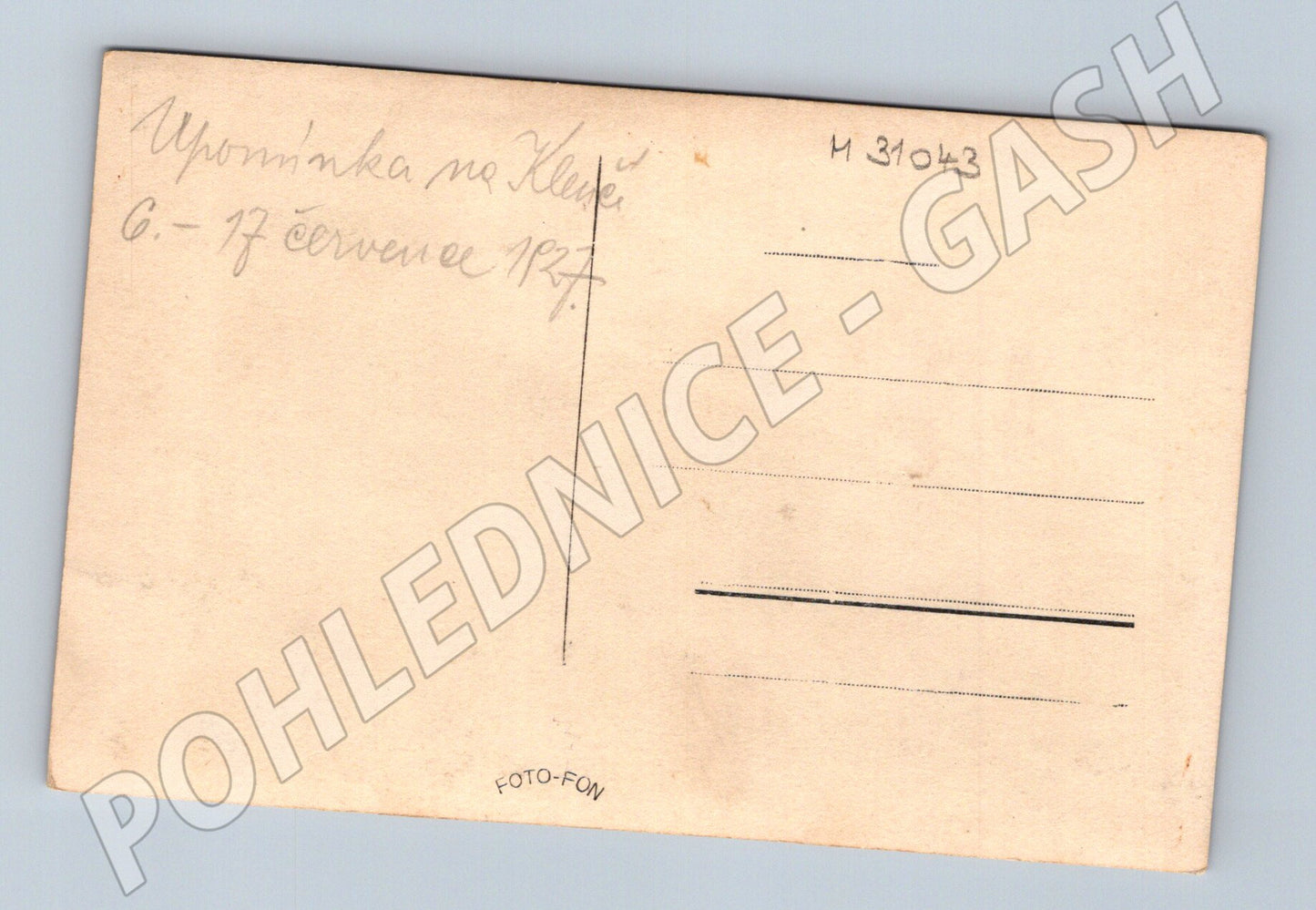 Pohlednice Klenčí Rodný domek J. Jindřicha 1937 (M31043)