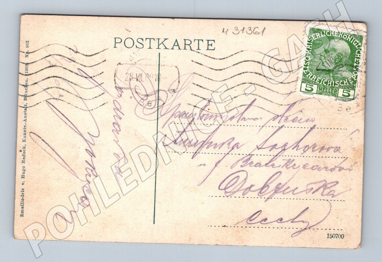 Pohlednice Rakousko Innsbruck Weiherburg 1908 (M31361)