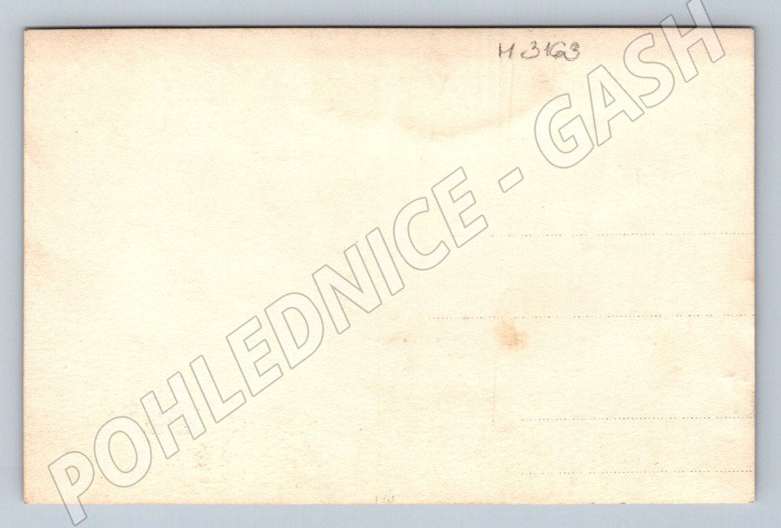 Pohlednice vojáci a pes u kotle polní kuchyně (M3163)