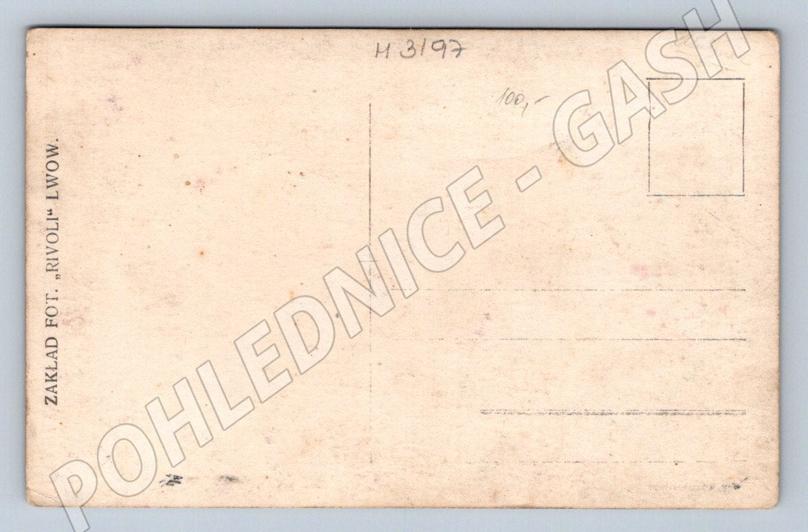 Postcard of a politician or military leader Rivoli Lwów (M3197)