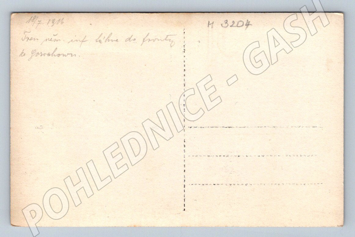 Pohlednice 1916 německá pěchota (M3204)