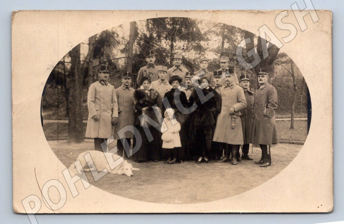 Pohlednice vojenský portrét Rakousko Uhersko 1916 (M3209)